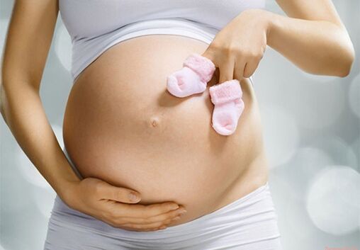 una donna incinta passa i papillomi al suo bambino